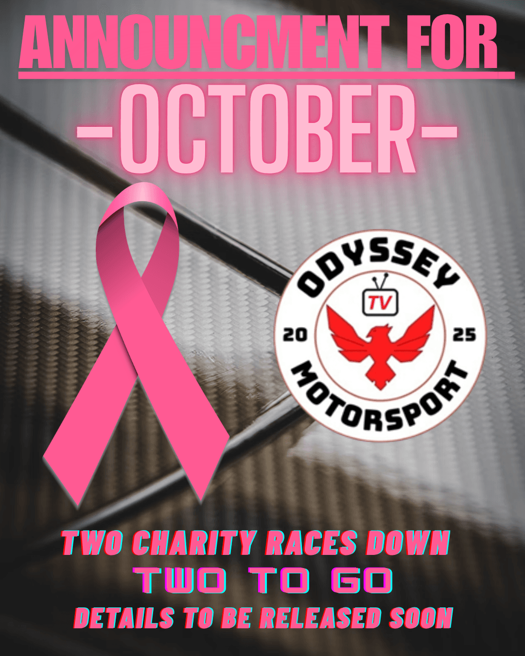 Odyssey Motorsport Charity Teaser