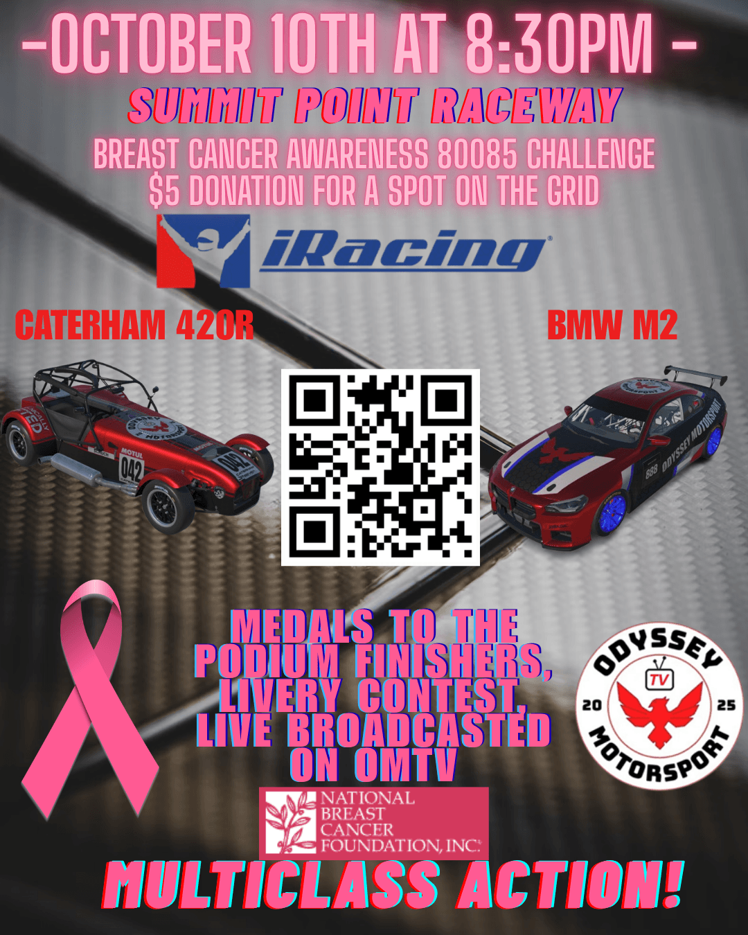 OMTV's 3rd Charity race of 2026